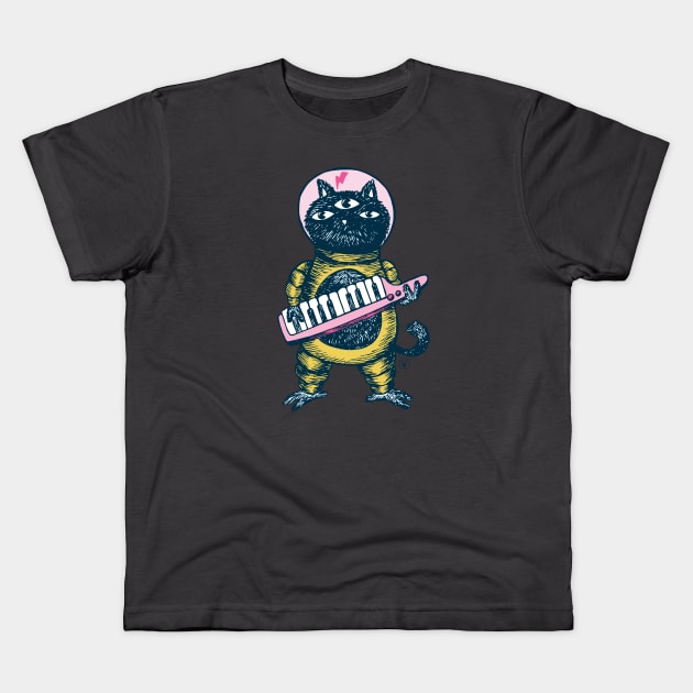 Life on mars Kids T-Shirt by Super South Studios